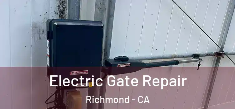  Electric Gate Repair Richmond - CA