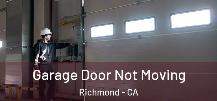  Garage Door Not Moving Richmond - CA