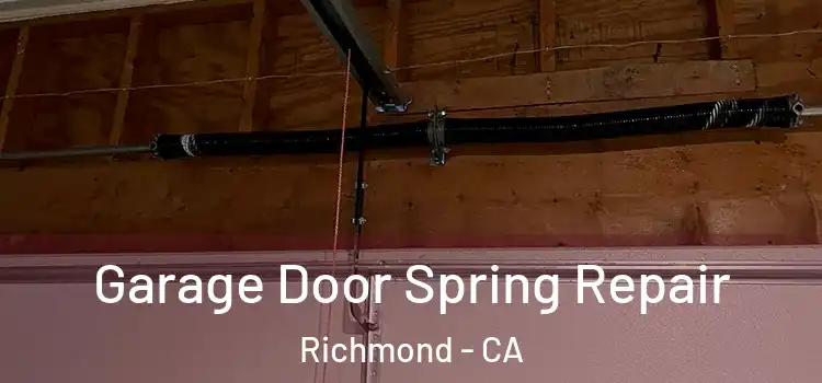  Garage Door Spring Repair Richmond - CA